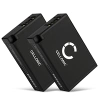 2x Batteri for Canon EOS 750D EOS 760D EOS 770D EOS 800D EOS Kiss X8i EOS M3 EOS M5 EOS M6 EOS Rebel T6i EOS Rebel T6s - LP-E17 (950mAh) reservebatteri