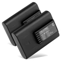 2x Batteri till Leica M8, M9-P, M9-M BP-SCL1 (1700mAh, 3.7V) från CELLONIC