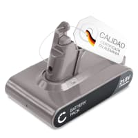 Batería para Dyson V6, DC74, DC72, DC62, DC61, DC58, SV05, SV06, SV07, SV09, Digital Slim V6, V6 Motorhead Pro Exclusive, DC62 Animal - Batería Dyson 967810-21 21.6V, Type B - Batería con tornillos - 2000mAh de CELLONIC
