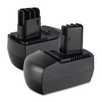 2x CELLONIC 6.25475, 6.25476,625476000, ME-1474 batteri för Metabo BSZ 14.4, BSZ 14.4 Impuls, BSZ 14.4 Impuls trådlösa verktyg med 14.4V, 3Ah och NiMH