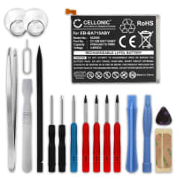 mobilbatteri för Samsung Galaxy A71 (SM-A715) EB-BA715ABY med 3.85V, 4100mAh inkl. Verktygskit för enkla batteribyte - ersättningsbatteri med lång batteritid + skruvmejsel-set