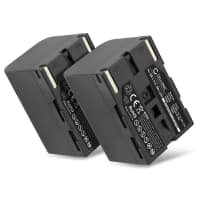 2x Batteria SB-L110 SB-L220 SB-LS110 per fotocamera Samsung VP-D101 -D303 -D301 VP-D80 VP-D70 VP-D55 VP-D31 VP-D20 -D21 VP-D10 SC-D23 Affidabile ricambio da 3000mAh, marca CELLONIC®