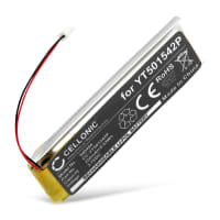 Akku kuulokkeisiin Sena 10U - 250mAh, 3.7V, YT501542P vaihtoakku