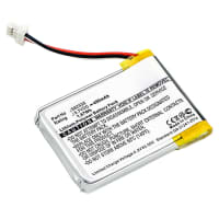 subtel® GPS Batteri til Mitac Mio Mivue 388 1ICP6/26/36 582535 450mAh SatNav nyt Navigationsbatteri