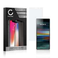 Skærmbeskytter glas til Sony Xperia 10 - Tempered Glass (HD kvalitet / 3D Full Cover / 0,33mm / 9H)