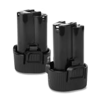 2x Batterie BL1013, BL1013, BL1014, 194551-4, 195332-9 2000mAh pour Makita DMR108, DF330D, BMR102, DMR102, DMR105, MR051, DF030D -