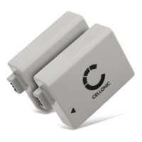 2x Batteri for Canon 1000D, Canon 500D, Canon 450D, Canon Rebel XS, Xsi, T1i Kameraer 1020mAh fra CELLONIC