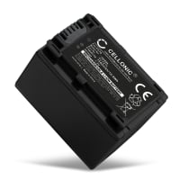 Batteri for Sony FDR-AX53 FDR-AX33 FDR-AX100E, HDR-CX280 HDR-CX305 HDR-CX425 HDR-CX570 HDR-CX625 HDR-CX730 - NP-FV70 NP-FV100 1500mAh NP-FV70 Reservebatteri