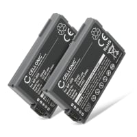 2x Batterie 700mAh pour appareil photo Canon DC100, HR10, DC95 - Remplacement modèle BP-208 BP-208DG BP 208