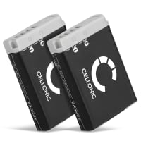 2 x 3.6V vervangende batterij Canon NB-13 voor Canon PowerShot G5X, G7X, G7 X Mark II, G9XS, G9XS Mark II, X620 HS, SX740 HS camera 1050mAh accu fototoestel