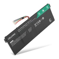 Battery for Acer AC14B13J, AC14B18J, 3ICP5/57/80, KT.0040G.004, KT.0030G.004 11.4V 3600mAh from CELLONIC