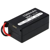 Battery for Parrot AR.Drone 1.0 / AR.Drone 2.0 Elite & Power Edition 1500mAh Battery Replacement Remote Control Transmitter