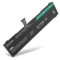 Batteria CELLONIC® 3ICP7/63/69-2 per notebook Schenker XMG Fusion 15 XFU15L19 Affidabile ricambio da 8000mAh Sostituzione ottimale per computer portatile laptop