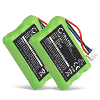 2x Battery for Bang & Olufsen BEOCOM 6000 - 700mAh 3HR-AAAU,70AAAH3BMXZ,T373 Battery Replacement Cordless Phone DECT IP