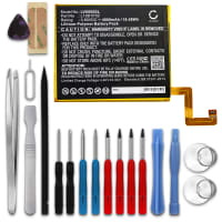 CELLONIC® Replacement Tablet Battery for Lenovo Tab M10 Plus TB-X606F + 17-Tool Tablet Repair Kit - L19D1P32 4800mAh