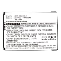 vervangende batterij BAT-EDA50K-1 compatibel met Honeywell EDA50K ScanPal 50 - accu 4000mAh vervangende accu barcodescanner streepjescode