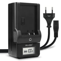 NP-BG1 NP-FG1 Batteriladdare för Sony Cybershot HX20V Kamerabatterier från CELLONIC