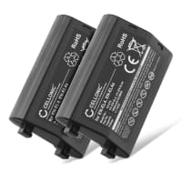 2x Batteri for Nikon F6, D3 D3X D3s, D2 D2Xs D2X D2Hs D2H - EN-EL4,EN-EL4a 1800mAh EN-EL4,EN-EL4a Reservebatteri