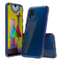 subtel® Schutzhülle Backcover kompatibel mit Samsung Galaxy M31 (SM-M315) Handyhülle Handytasche Hülle TPU Handyschutz Tasche Back Case Bumper Transparent