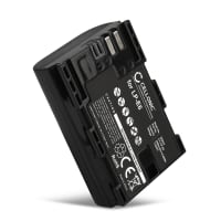 Vervangende batterij LP-E6, LP-E6N voor Canon 5D Mark II, Mark III, Mark IV, 5Ds, 5DSR, 5D, 7D, 60D, 70D, 80D, XC10 camera - 2000mAh reserve accu