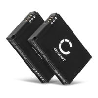 2x Batterie 1750mAh pour appareil photo - Remplacement modèle FXDC02 72-011-00