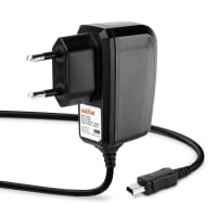 Chargeur pour GPS Garmin Edge Drive DriveAssist DriveSmart Nüvi Oregon eTrex GPSMAP - Alimentation 1A / 1000mA, Câble de Charge rapide 1.1m