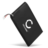 CELLONIC® GPS Batteri til Garmin Nüvi 150LMT Nüvi 150T nüvi 2460LMT nüvi 2595LMT Nüvi 2660LMT Nüvi 2669LMT 361-00051-00 361-00051-01 361-00051-02 1200mAh SatNav nyt Navigationsbatteri