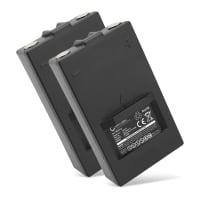 2x Batterie 804572, 9836713, 9836721, FUA 41 pour télécommande Hiab XS Drive, Olsberg, Hi Drive 4000, 2055112 2000mAh