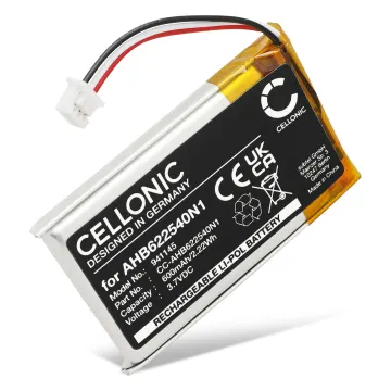 CP-SN40, AHB622540N1 Battery for Sennheiser HD 4.50BTNC, HD 4.40 BT, Urbanite XL, Momentum 2.0, 3.0 600mAh Headphone / Headset Battery Replacement