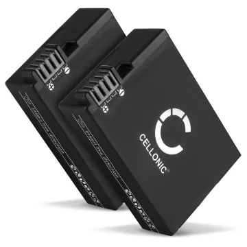 2x Batterij voor Canon 550D EOS 600D EOS 650D EOS 700D Kiss X4 X5 X6i EOS Rebel T2i T3i T4i T5i 1200mAh camera van CELLONIC