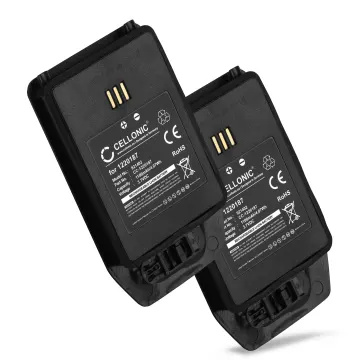 2x Bateria Aastra 1220187 1100mAh - , Batería larga duración para teléfonos Ascom D81, Avaya DECT 3749, Aastra DT413