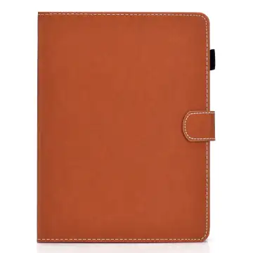 Funda de tablets de 10" para 10" Tablets, Funda libro de Cuero artificial, Protector para tablet con función de soporte de color marrón, Flip Cover Bookstyle - Funda con tapa para tablet PC