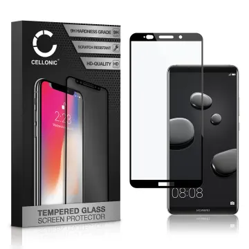 Vetro temperato CELLONIC® per Huawei Mate 10 Pro, screen protector (3D Full Cover 9H 0,33mm Full Glue) nero Pellicola salva schermo per telefono cellulare smartphone