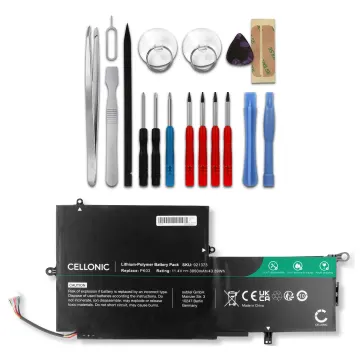 Batteria per portatile HP Spectre 13-4000 series / Spectre x360 13-4000 series / Spectre Pro x360 G1/G2 + Werkzeug-Set ricambio per laptop 4800mAh 11.4V + Set di strumento