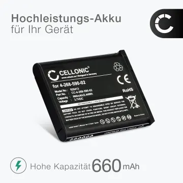 2x 4-268-590-02 Ersatz Akku für Panasonic KX-TCA285 KX-TCA385 KX-UDT121 KX-UDT131 Sony Laser Mouse VGP-BMS77 - Telefon Ersatzakku - 660mAh Telefonakku, wiederaufladbare Batterie