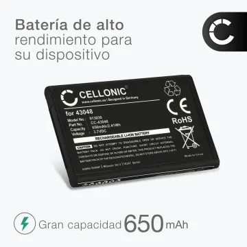 2x Bateria Swissvoice 043048,C0487,SV20405855 650mAh - SV20405855,043048, Batería larga duración para teléfonos Swissvoice ePure / ePure fulleco DUO
