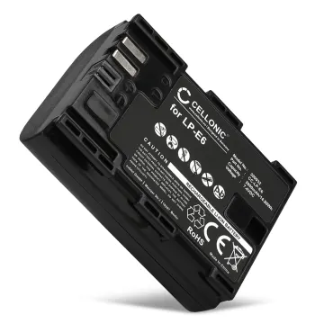 Batterij voor Canon EOS 90D, 5D Mark IV, 80D, 5D Mark II, 7D, 60D, 5DS R, LP-E6N - LP-E6 LP-E6N 2000mAh vervangende accu