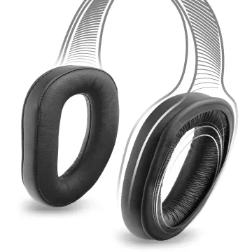 Almohadillas de goma espuma para auriculares Sennheiser GSP 300, GSP 301, GSP 302, GSP 303, GSP 350, GSP 370 de subtel®, Almohadillas para cascos negras, Headphone ear pads, Repuesto auriculares