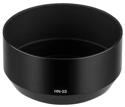 CELLONIC® HN-23 Lens Hood for HN-23 Metal Screw-in Cylindrical / Round Sun Shade