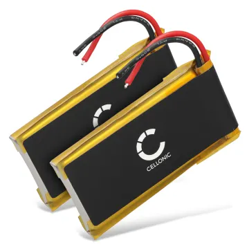 2x Akku kuulokkeisiin Cardo Scala Rider Packtalk Duo - 850mAh, 3.7V, BAT00007, SRPT0102 vaihtoakku