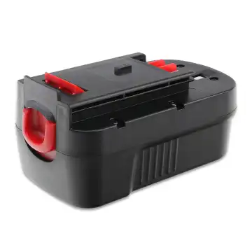 Batterij compatibel met Black & Decker Firestorm FS18/FS1800/FS1800CS/FS1800D/FS1800D-2 - A18, 244760-00, A1718, A18E, HPB18, HPB18-OPE 3Ah vervangende accu reservebatterij extra energie