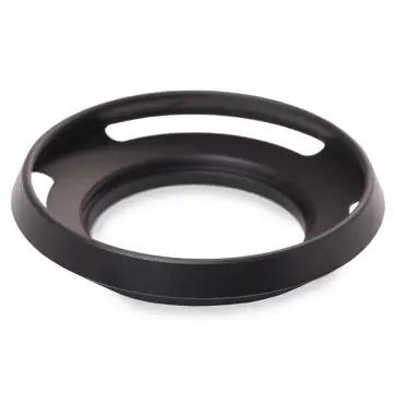 CELLONIC® Paraluce Grandangolare per con filettatura a vite - Ø 37mm Universal lens hood in Metallo protezione della lente contro urti e graffi