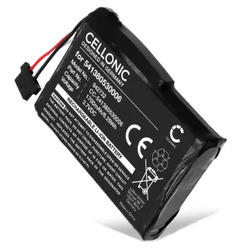 Battery for Medion GoPal P4410/P4210; Becker Active 43/Ready 43; Mitac Mio P350/P550 1700mAh from CELLONIC
