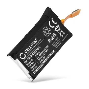 Battery for Samsung Gear Fit 2 Pro (SM-R365) 200mAh from CELLONIC