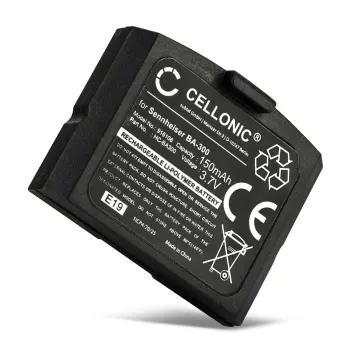 CELLONIC® Headphone Battery for Sennheiser Set 840 TV, RS 4200, RI 410, Set 830 TV, Set 840-S, Set 900, RR 840 BA300 BA 300 Battery Replacement 150mAh