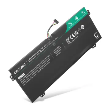 Battery for Lenovo Yoga 720-13IKB, Yoga 720-13IKBR, Yoga 730-13IWL 7.7V 7140mAh from CELLONIC