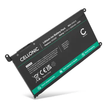 Batteria per portatile Dell Vostro 15 3583, Inspiron 5593, Inspiron 17 3000, Inspiron 15 5570, WDX0R, P69G ricambio per laptop 3500mAh 11.4V