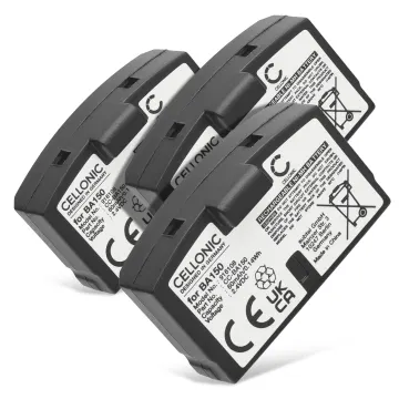 3x BA 150,BA 151,BA152 Battery for Sennheiser RS 400, RI 50, HDR 60, HDR 4, RR 820, HDR 65, HDR 40 60mAh Headphone / Headset Battery Replacement