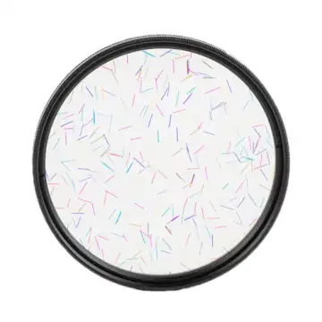 Rainbow Starlight Brushed Filter for Ø 67mm Effect Filter