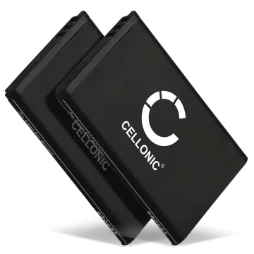 2x CELLONIC uppladdningsbart A051,10000058 batteri för Telekom Sinus 806, Snom M65, Telefunken FHD 170/5 trådlös telefon - telefonbatteri, ersättningsbatteri